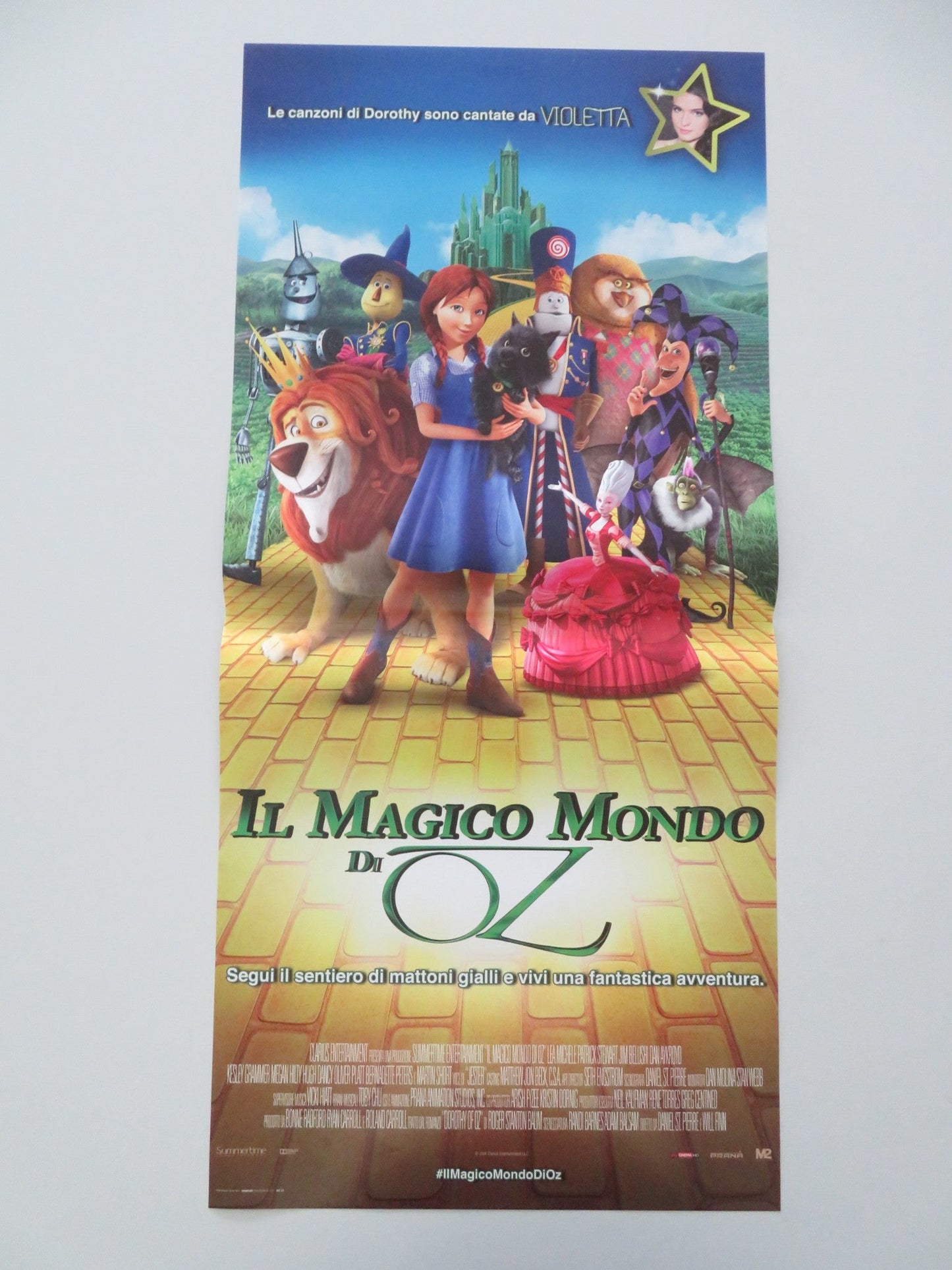 Legends Of Oz: Dorothy's Return ITALIAN LOCANDINA POSTER Aykroyd Belushi 2013 Movie posters