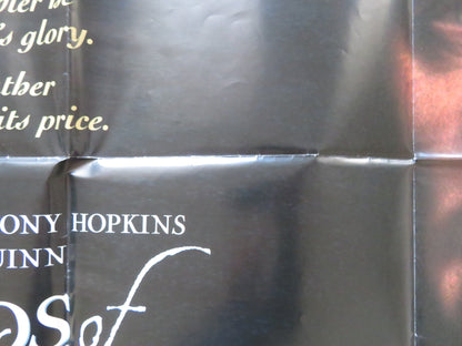 LEGENDS OF THE FALL - B UK QUAD POSTER FOLDED ANTHONY HOPKINS BRAD PITT 1994 Rendezvous Cinema Movie posters