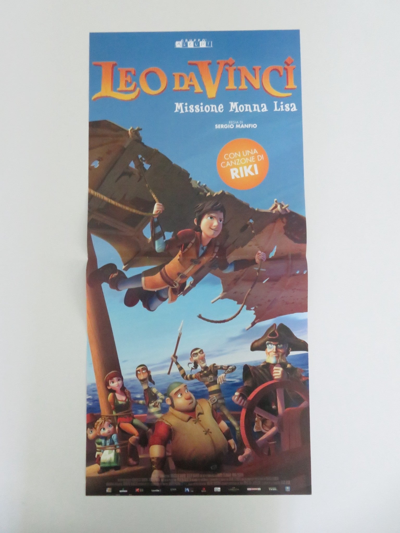 Leo Da Vinci: Mission Mona Lisa - B Italian Locandina Poster Bosch Leigh 2018 Movie posters