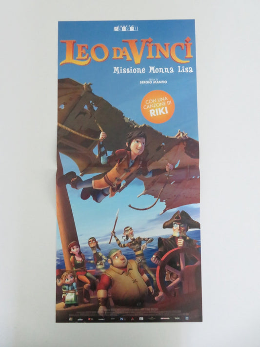 Leo Da Vinci: Mission Mona Lisa - B Italian Locandina Poster Bosch Leigh 2018 Movie posters
