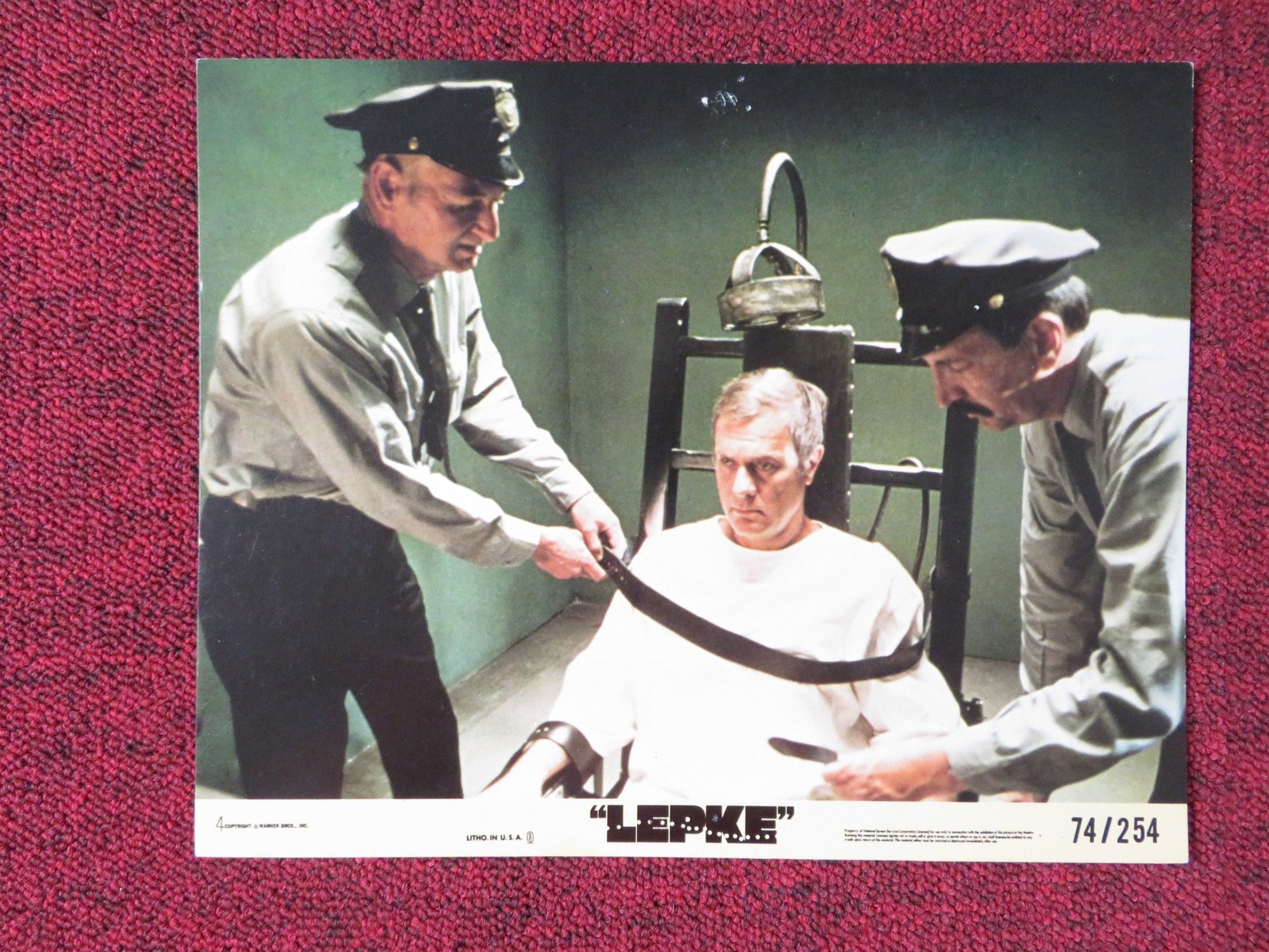 LEPKE - 4 LOBBY CARD - TONY CURTIS MICHAEL CALLAN 1974 Rendezvous Cinema Movie posters