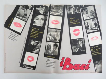 Les baisers Italian Fotobusta Posters Lot of 8 Boyer Sola 1964 Movie posters