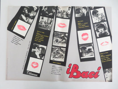 Les baisers Italian Fotobusta Posters Lot of 8 Boyer Sola 1964 Movie posters