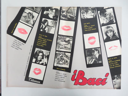 Les baisers Italian Fotobusta Posters Lot of 8 Boyer Sola 1964 Movie posters