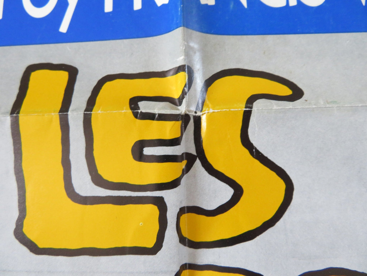 LES COMPERES FOLDED US ONE SHEET POSTER PIERRE RICHARD GERARD DEPARDIEU 1984 Rendezvous Cinema Movie posters