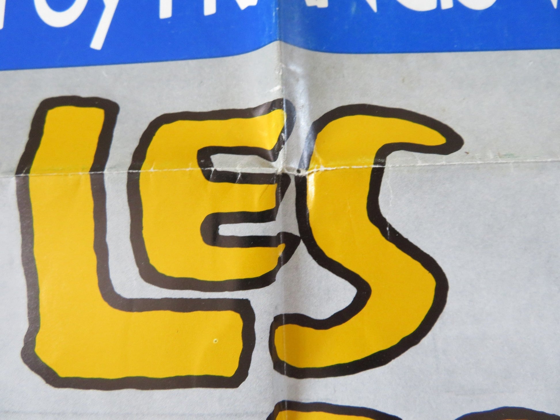 LES COMPERES FOLDED US ONE SHEET POSTER PIERRE RICHARD GERARD DEPARDIEU 1984 Rendezvous Cinema Movie posters