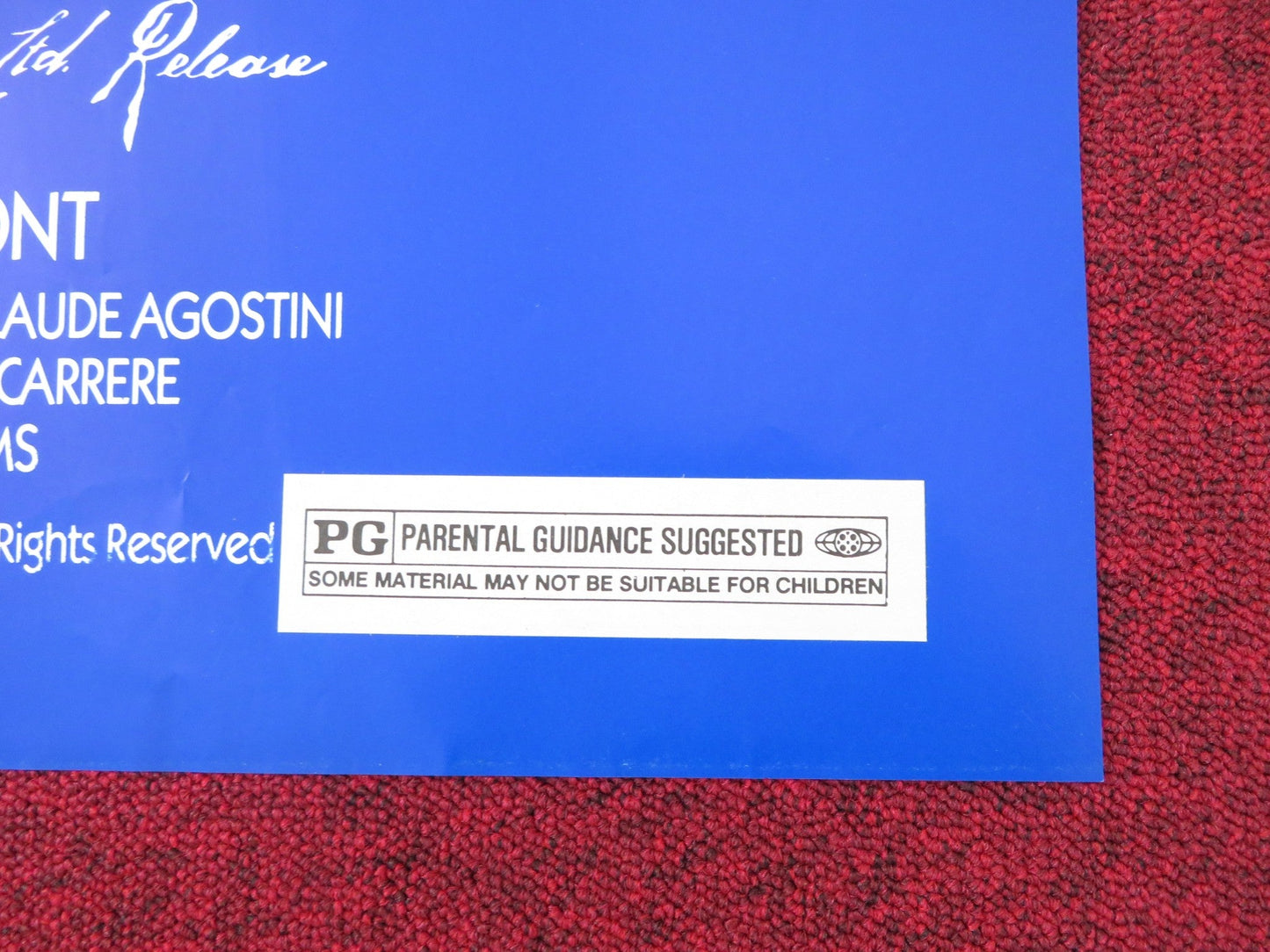 LES COMPERES FOLDED US ONE SHEET POSTER PIERRE RICHARD GERARD DEPARDIEU 1984 Rendezvous Cinema Movie posters