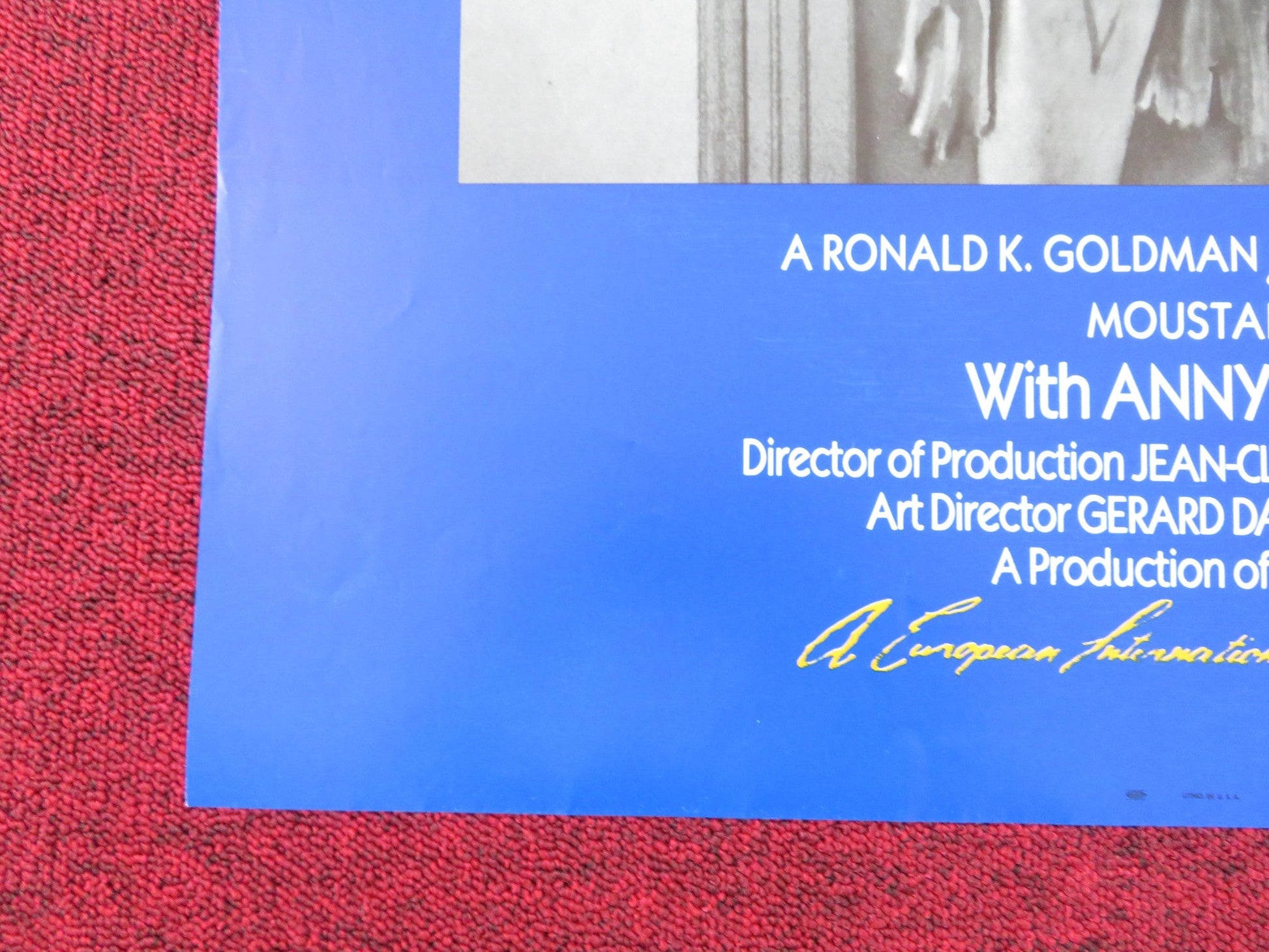 LES COMPERES FOLDED US ONE SHEET POSTER PIERRE RICHARD GERARD DEPARDIEU 1984 Rendezvous Cinema Movie posters