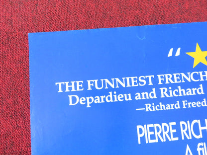 LES COMPERES FOLDED US ONE SHEET POSTER PIERRE RICHARD GERARD DEPARDIEU 1984 Rendezvous Cinema Movie posters