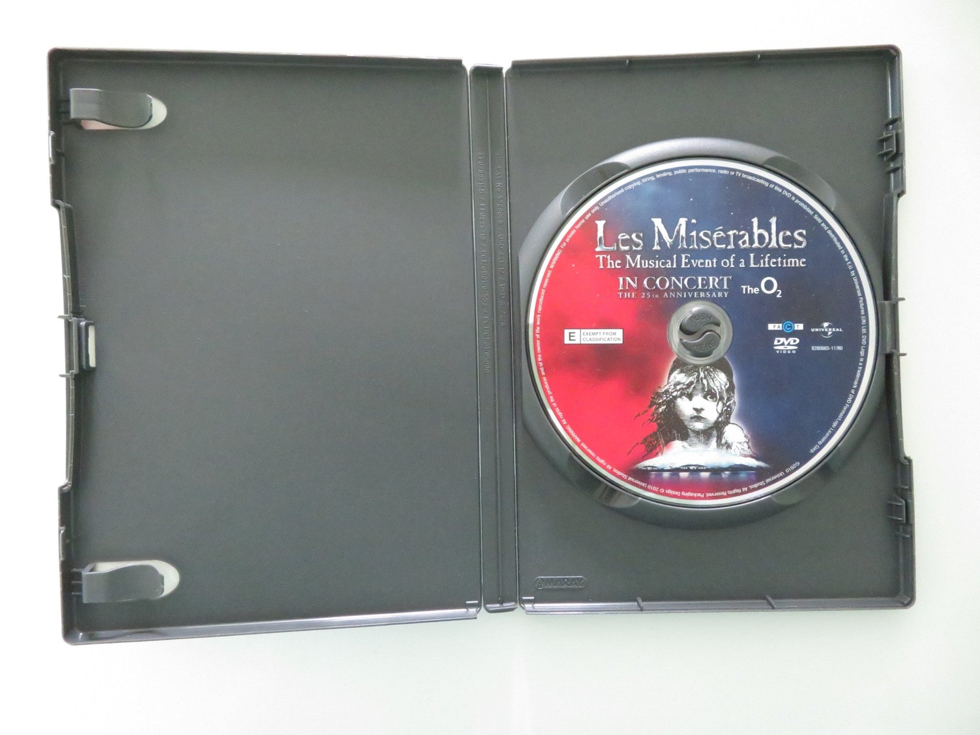 Les Miserables in Concert: The 25th Anniversary (DVD) A. Boe 2010 Region 2, 4, 5 Movie posters