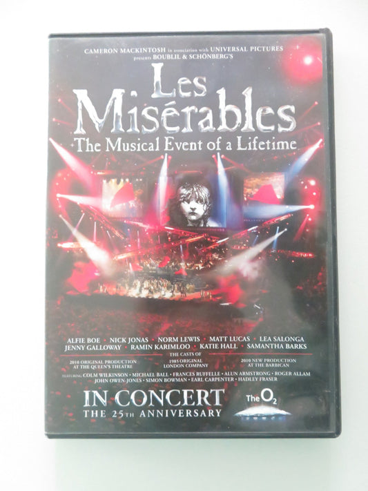 Les Miserables in Concert: The 25th Anniversary (DVD) A. Boe 2010 Region 2, 4, 5 Movie posters