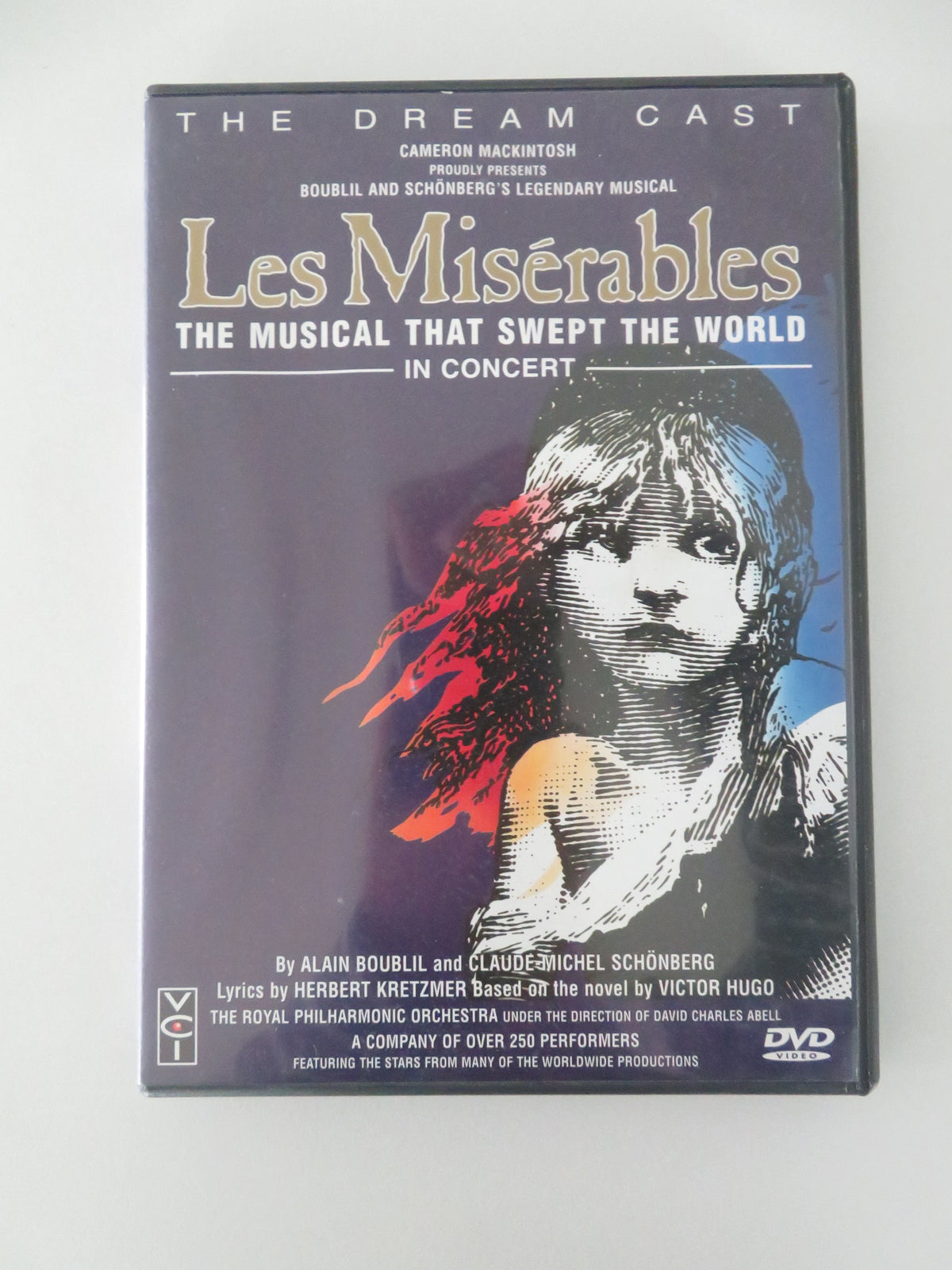Les Misérables the Dream Cast in Concert (DVD) Michael Ball 1995 Region 2 Movie posters
