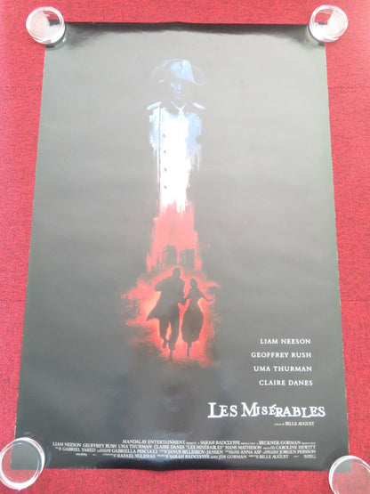 LES MISERABLES US ONE SHEET ROLLED POSTER LIAM NEESON GEOFFREY RUSH 1998 Movie posters