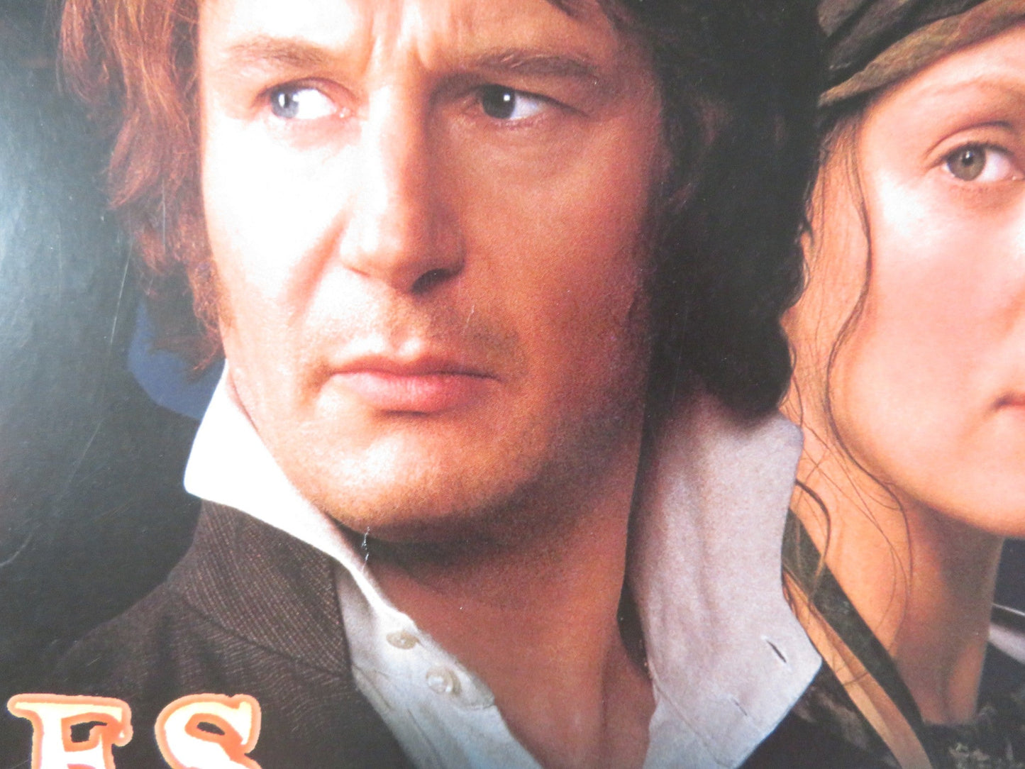 LES MISERABLES VHS POSTER ROLLED LIAM NEESON UMA THURMAN 1998 Rendezvous Cinema Movie posters