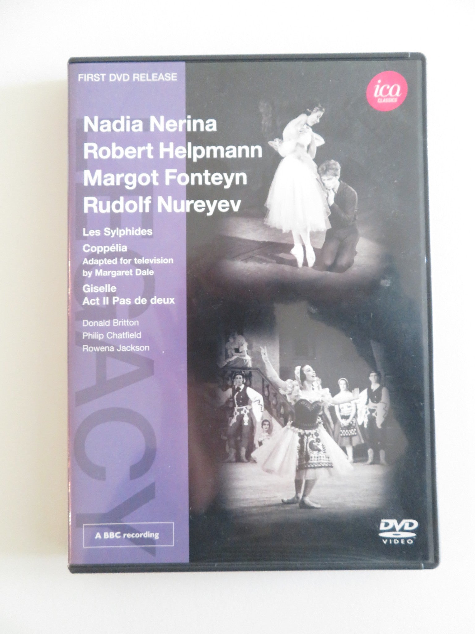 LES SYLPHIDES - COPPELIA - GISELLE (DVD) BBC NADIA NERINA 2012 REGION 0 Rendezvous Cinema Movie posters