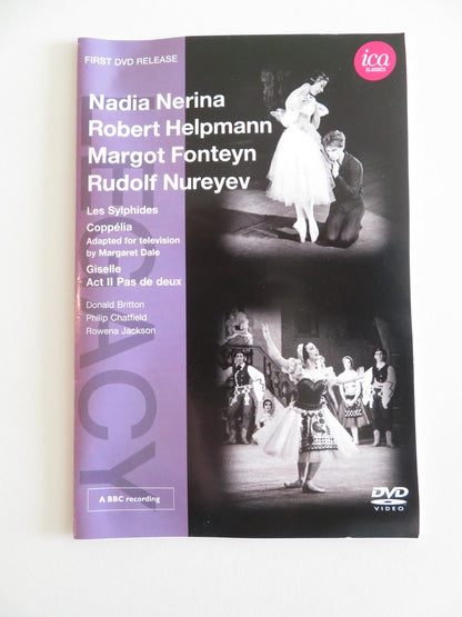 LES SYLPHIDES - COPPELIA - GISELLE (DVD) BBC NADIA NERINA 2012 REGION 0 Rendezvous Cinema Movie posters