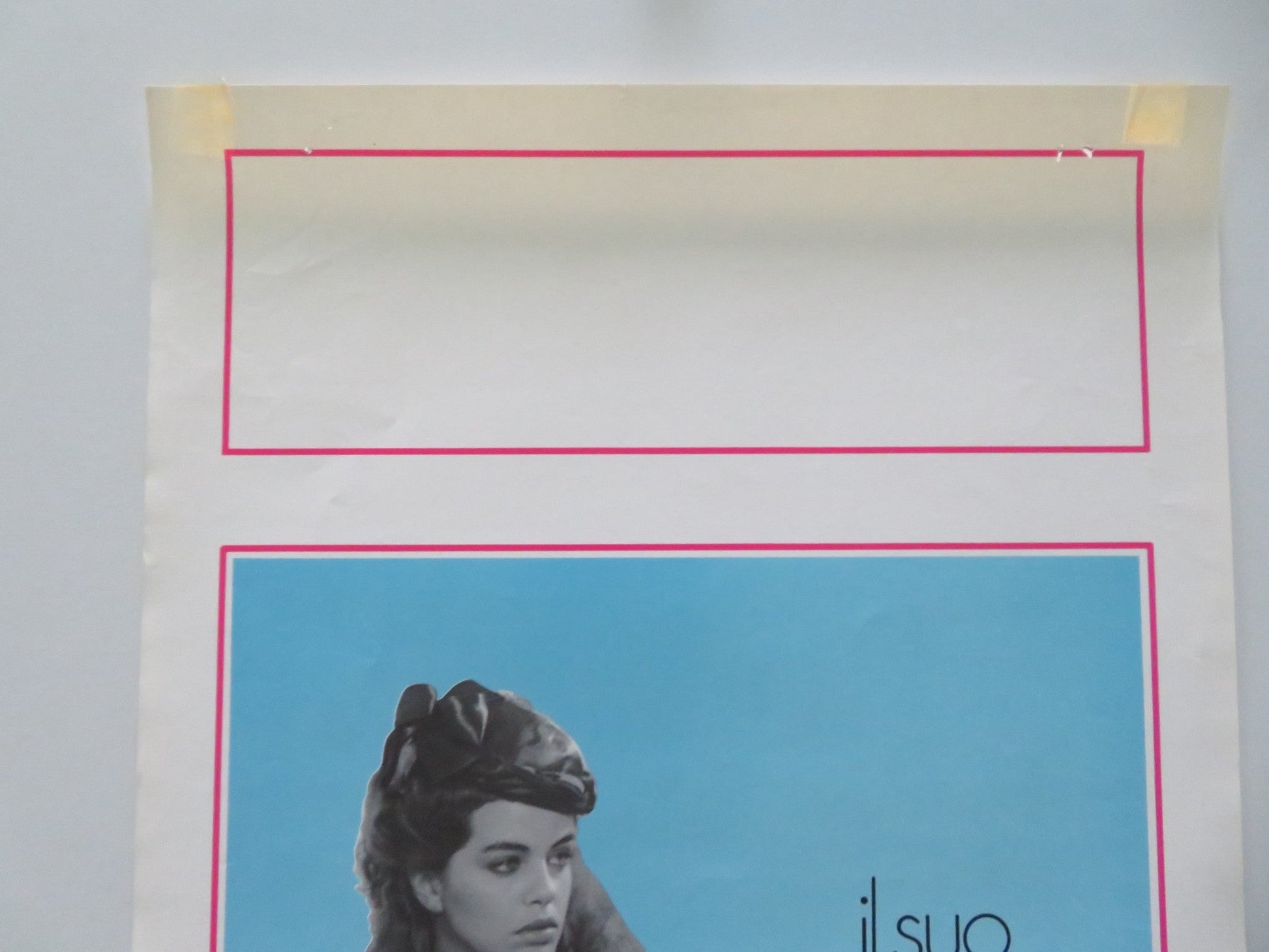 L'ESCOT ITALIAN LOCANDINA POSTER LAURA CONTI ABEL FOLK 1988 Movie posters
