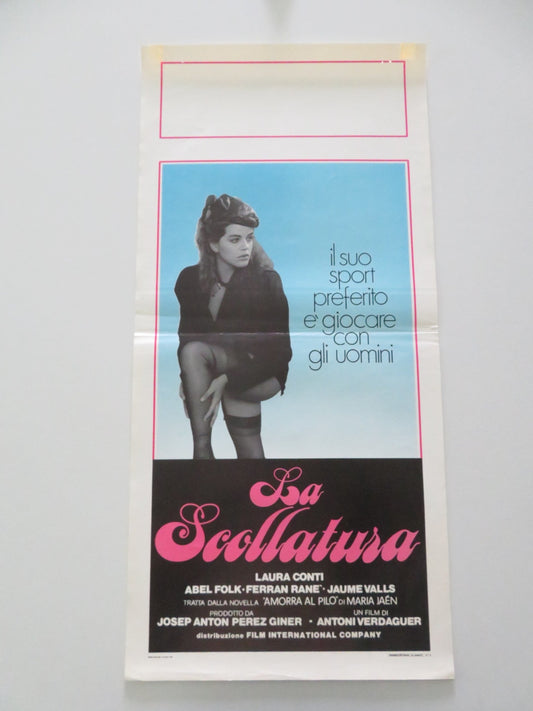 L'ESCOT ITALIAN LOCANDINA POSTER LAURA CONTI ABEL FOLK 1988 Movie posters