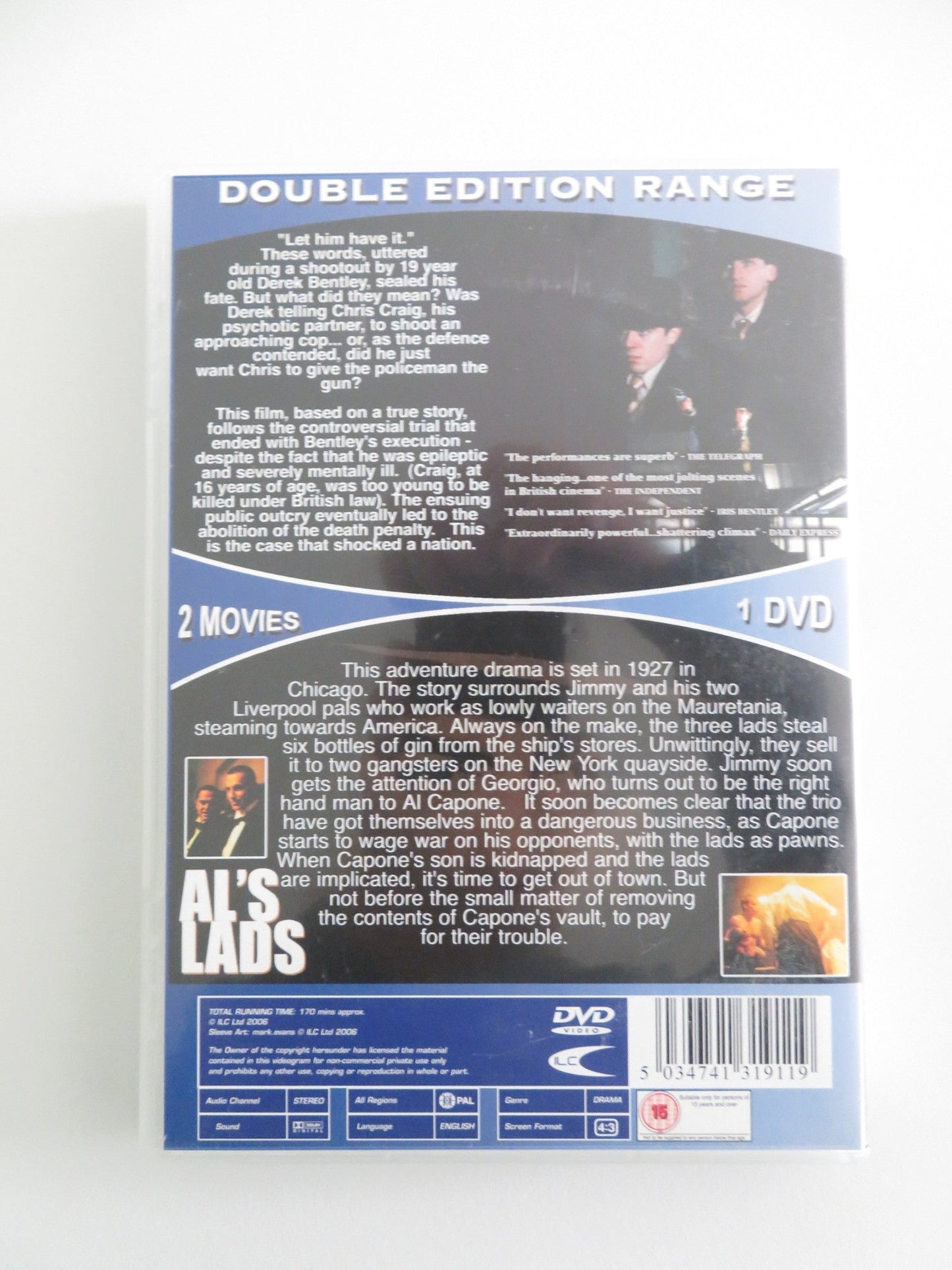 LET HIM HAVE IT / AL'S LADS DOUBLE EDITION RANGE (DVD) 1991 + 2002 REGION 0 Movie posters