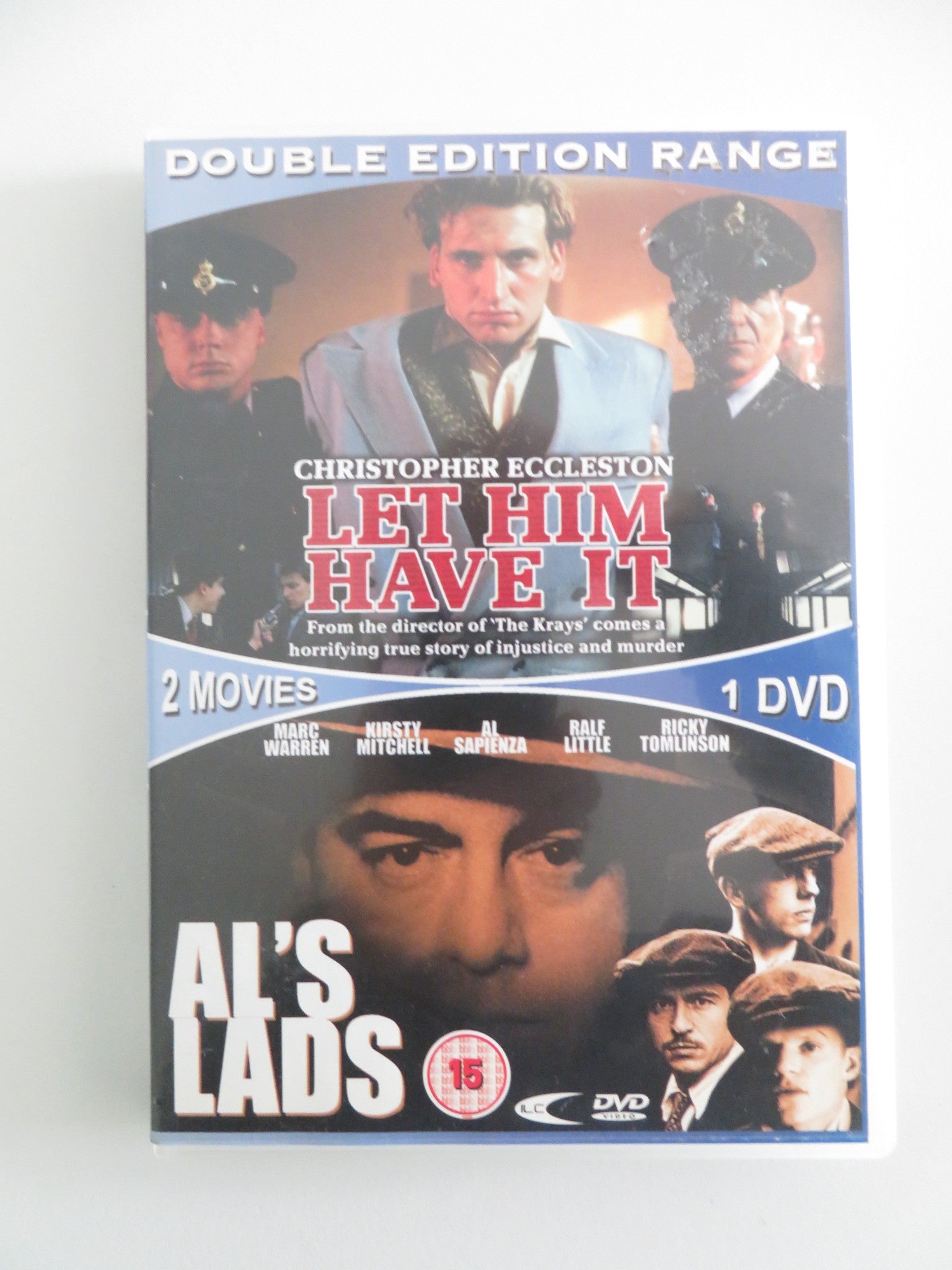 LET HIM HAVE IT / AL'S LADS DOUBLE EDITION RANGE (DVD) 1991 + 2002 REGION 0 Movie posters