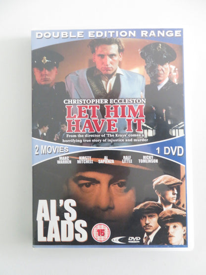 LET HIM HAVE IT / AL'S LADS DOUBLE EDITION RANGE (DVD) 1991 + 2002 REGION 0 Movie posters