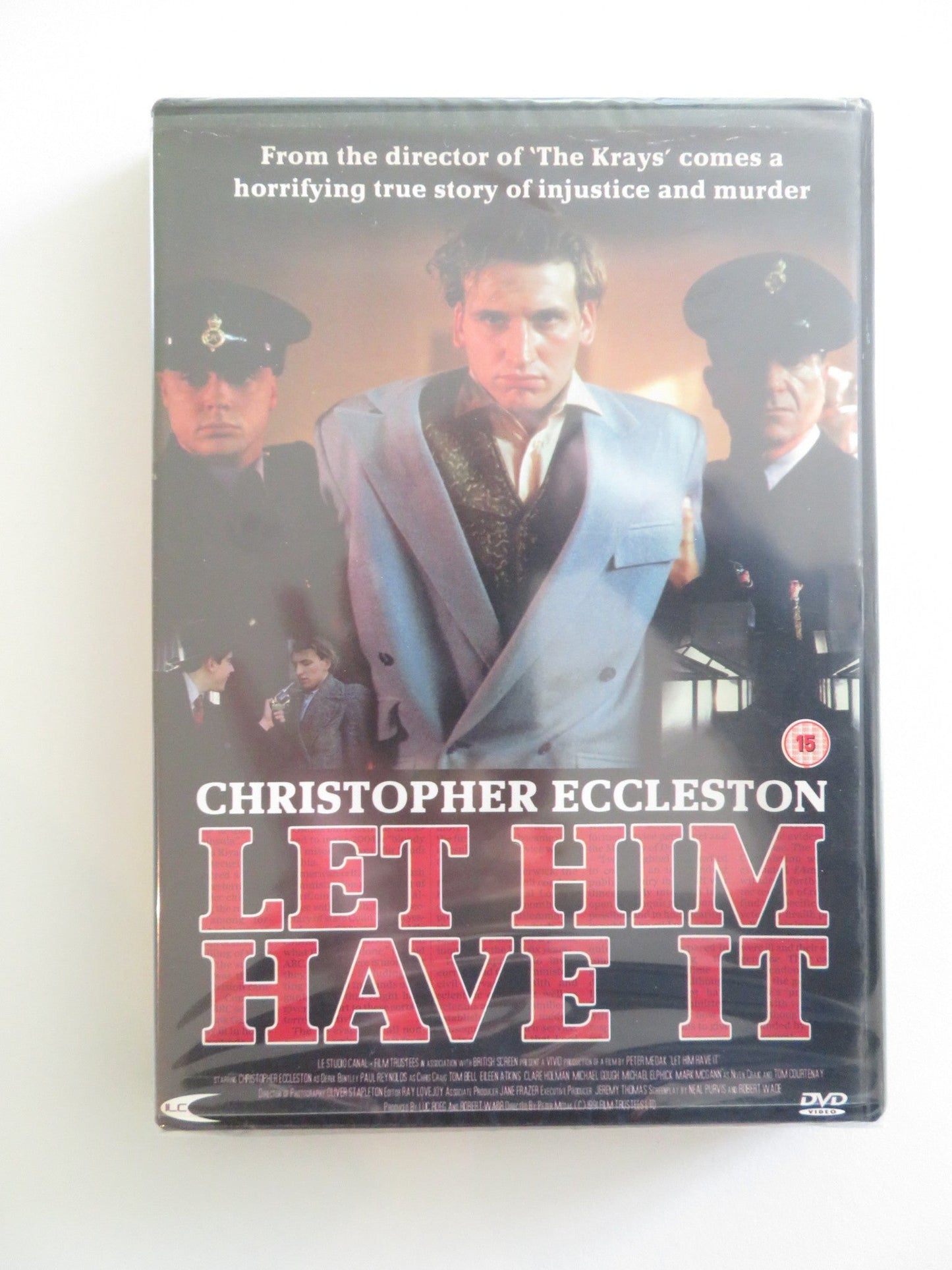 LET HIM HAVE IT (DVD) CHRISTOPHER ECCLESDEN TOM COURTENAY 1991 REGION ALL Rendezvous Cinema Movie posters