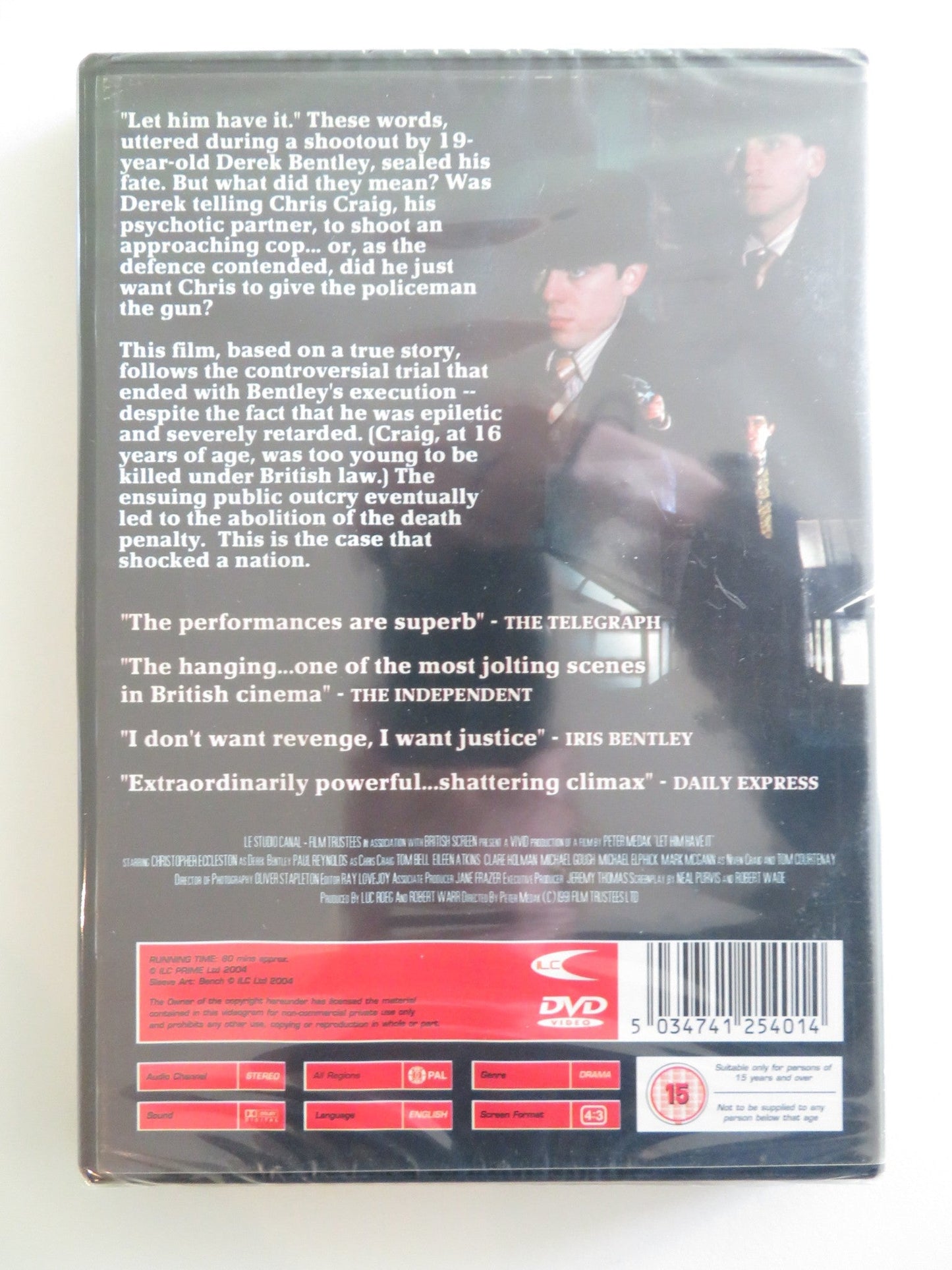 LET HIM HAVE IT (DVD) CHRISTOPHER ECCLESDEN TOM COURTENAY 1991 REGION ALL Rendezvous Cinema Movie posters