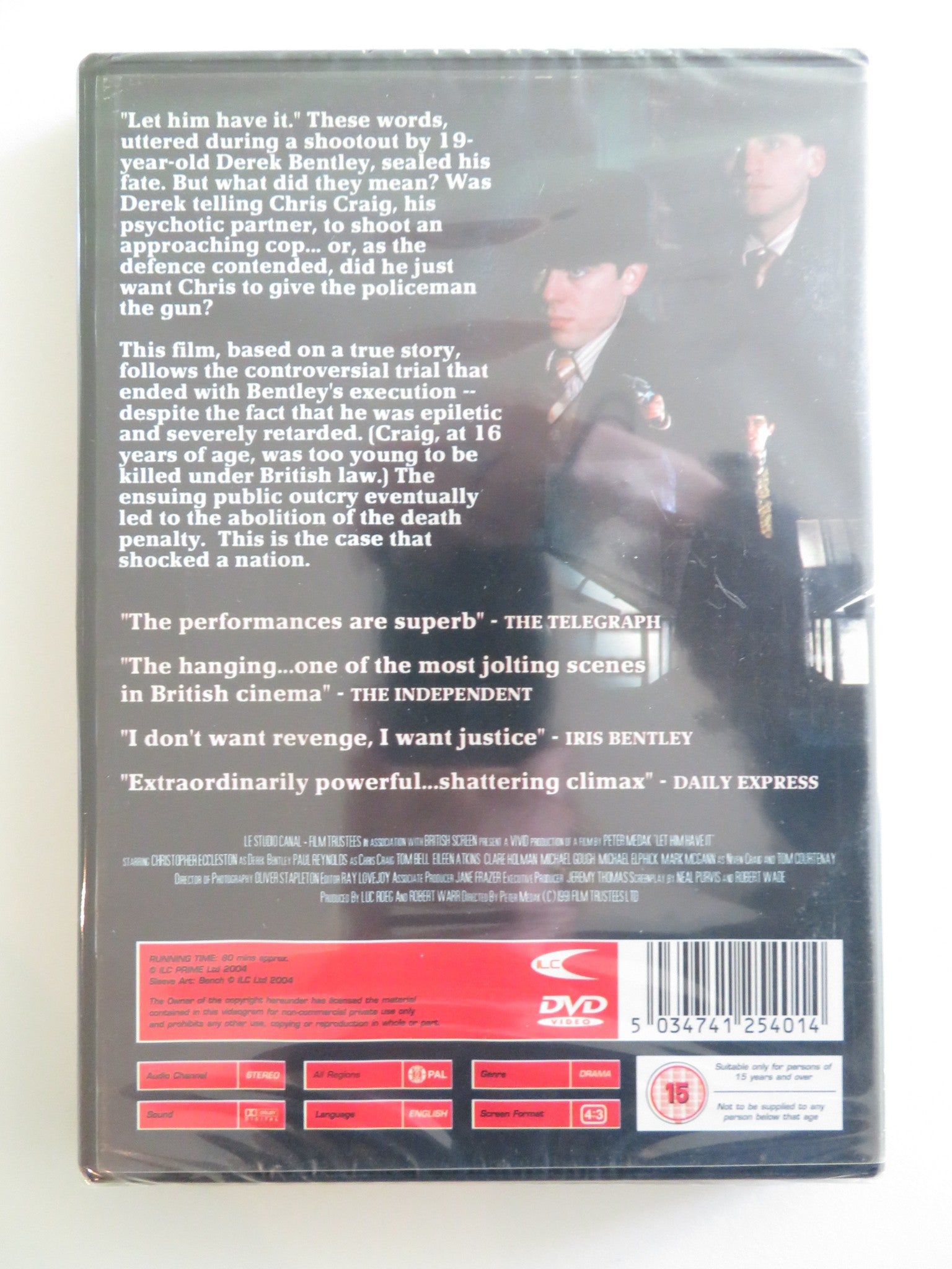LET HIM HAVE IT (DVD) CHRISTOPHER ECCLESDEN TOM COURTENAY 1991 REGION ALL Rendezvous Cinema Movie posters
