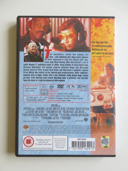LETHAL WEAPON 3 (DVD) MEL GIBSON DANNY GLOVER 1992 REGION 2 Movie posters