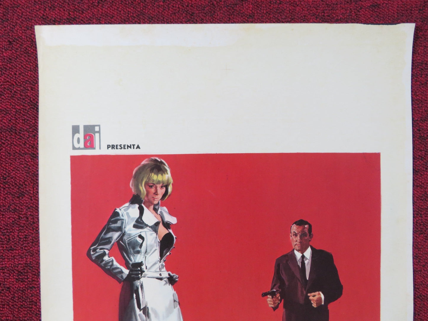 LET'S NOT GET ANGRY ITALIAN LOCANDINA POSTER LINO VENTURA MIREILLE DARC 1967 Rendezvous Cinema Movie posters