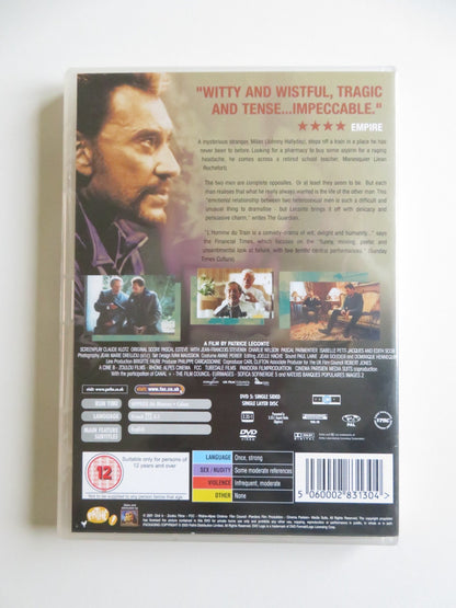 L'HOMME DU TRAIN (DVD) JEAN ROCHFORT JOHNNY HALLYDAY 2002 REGION 2 Movie posters