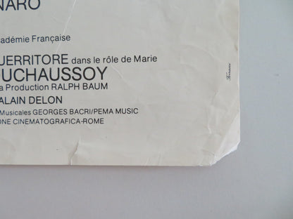 L'HOMME PRESSE FRENCH POSTER ALAIN DELON MIREILLE DARC 1977 Movie posters