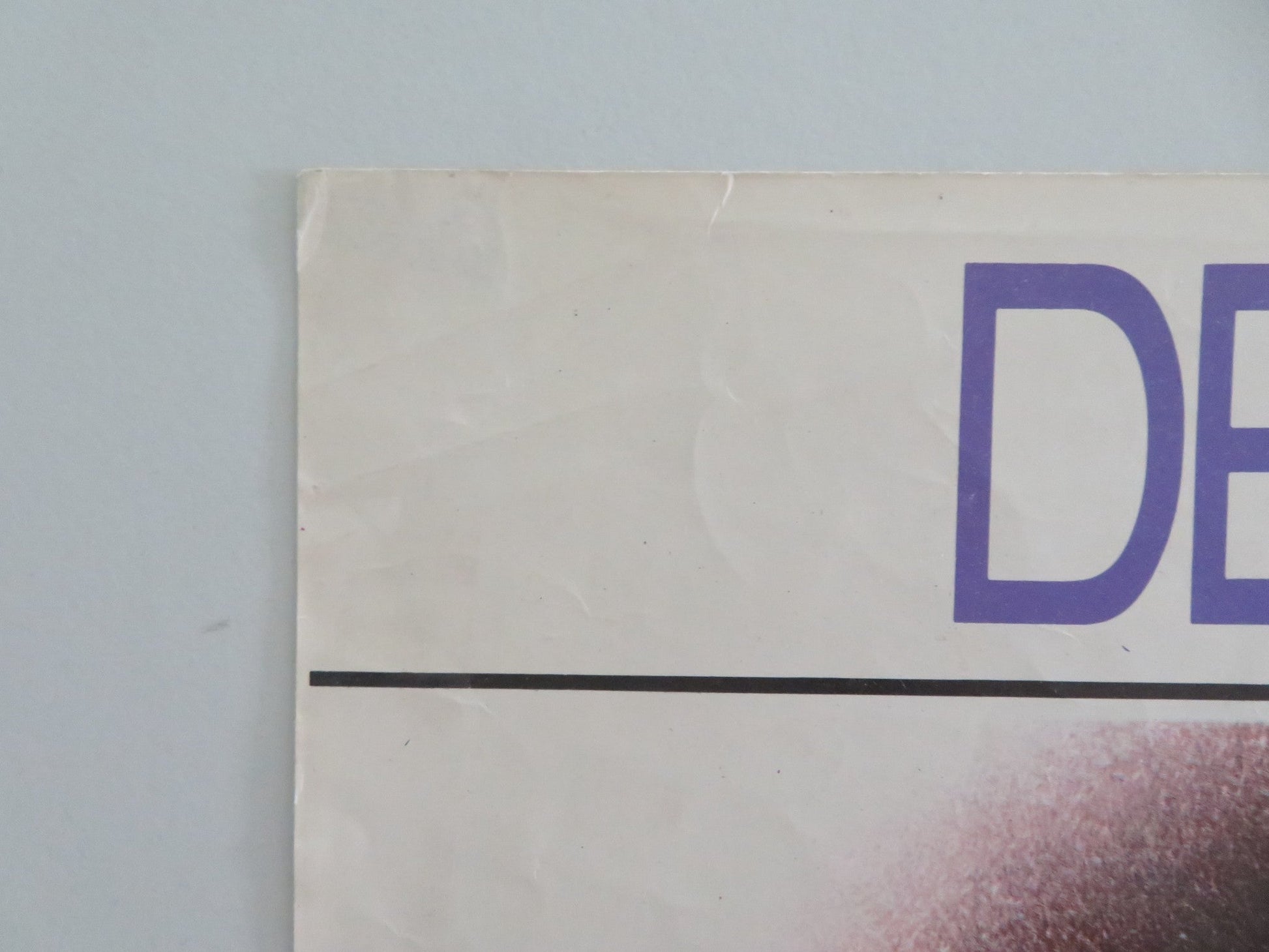 L'HOMME PRESSE FRENCH POSTER ALAIN DELON MIREILLE DARC 1977 Movie posters