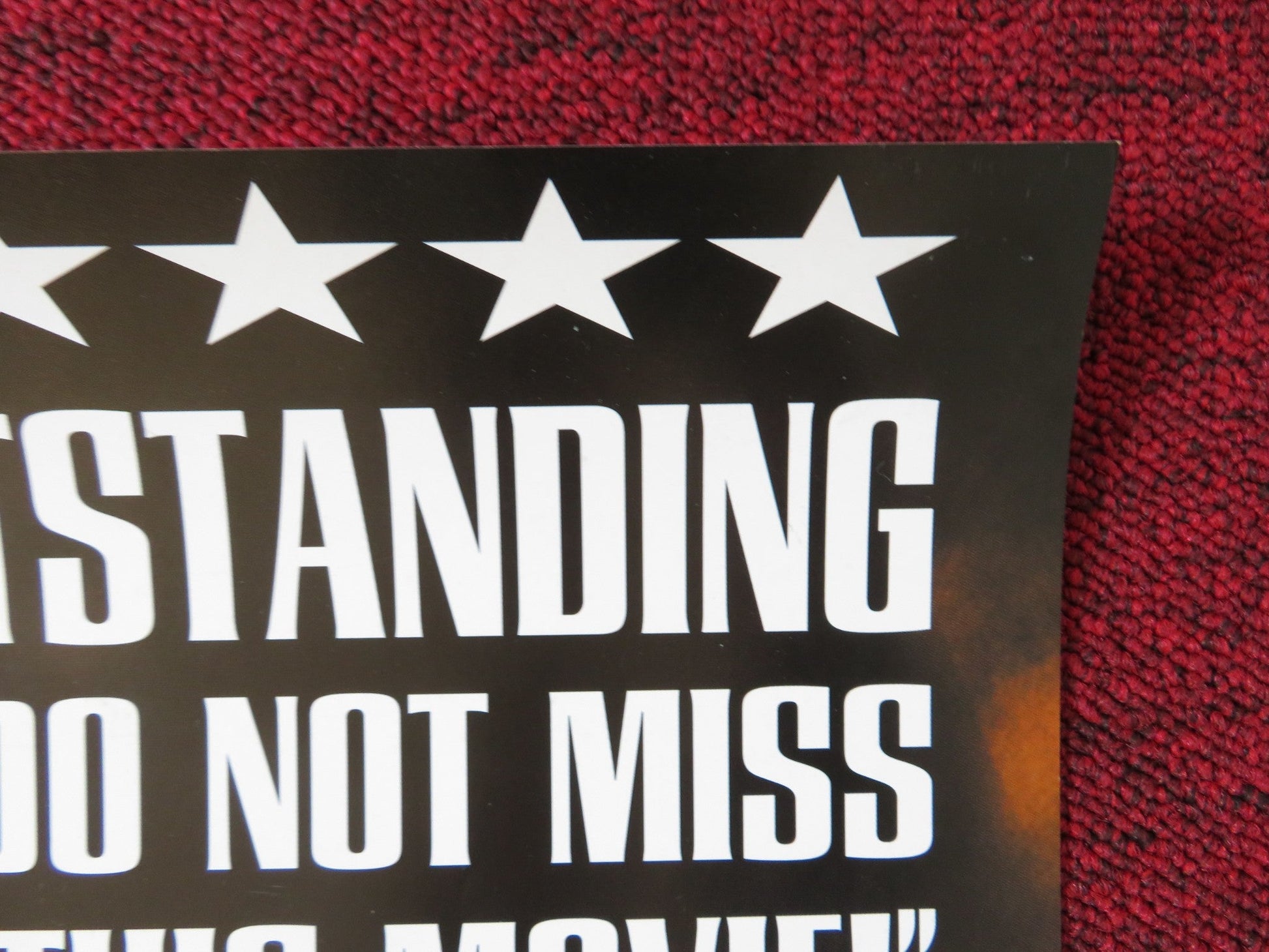 LIBERTY STANDS STILL VHS VIDEO POSTER WESLEY SNIPES LINDA FIORENTINO 2002 Rendezvous Cinema Movie posters