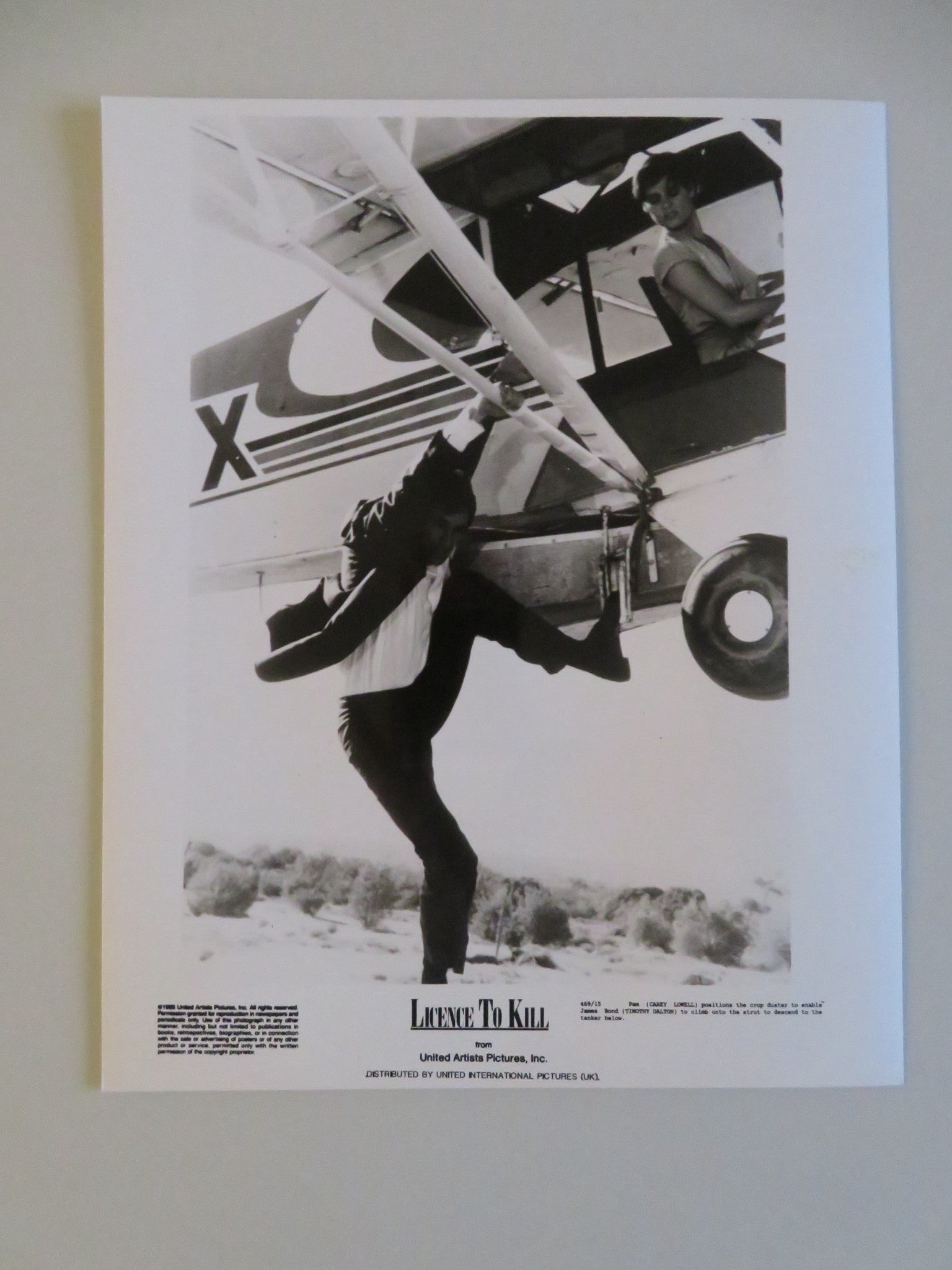 LICENCE TO KILL MOVIE STILL PHOTO LOT OF 6 JAMES BOND 007 TIMOTHY DALTON 1989 - Rendezvous Cinema