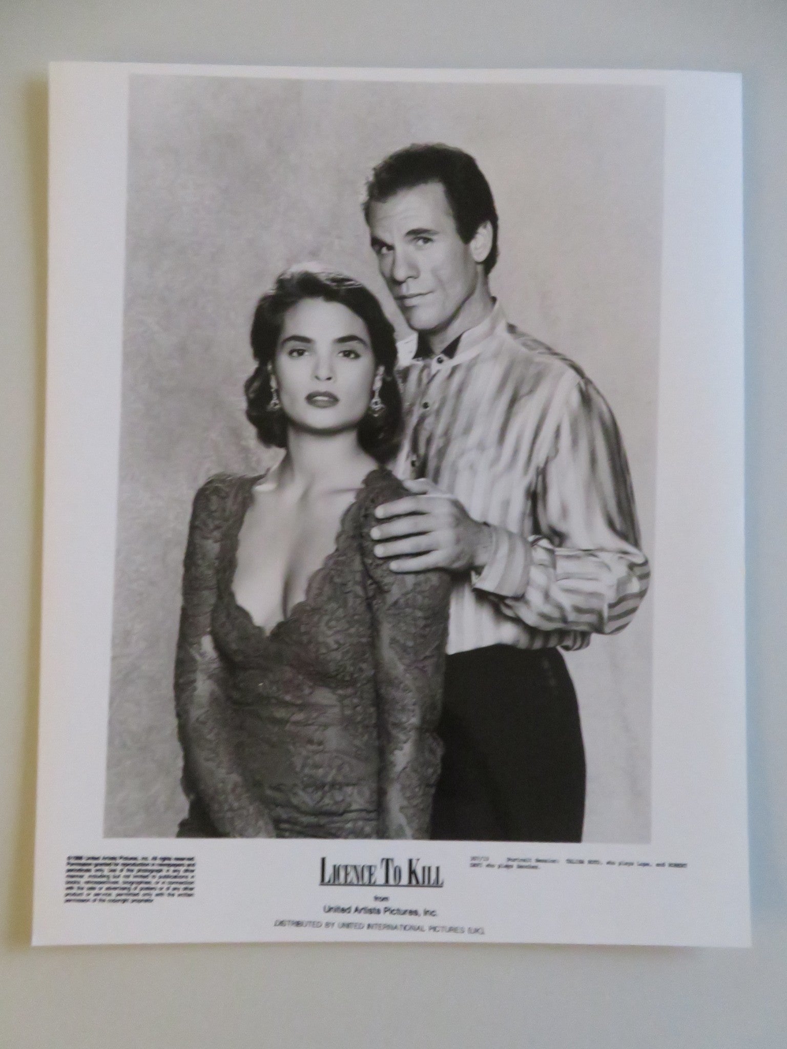 LICENCE TO KILL MOVIE STILL PHOTO LOT OF 6 JAMES BOND 007 TIMOTHY DALTON 1989 - Rendezvous Cinema