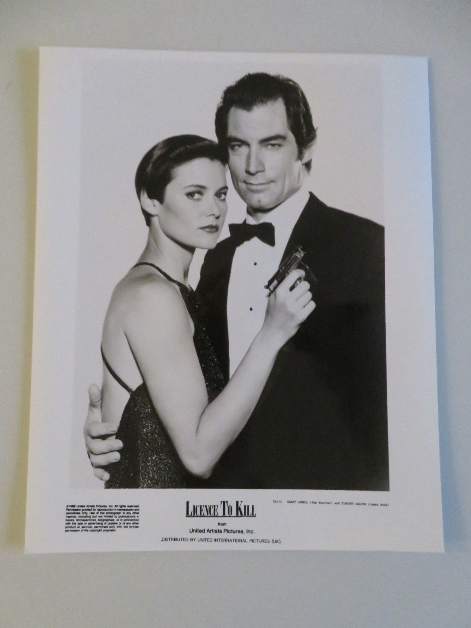 LICENCE TO KILL MOVIE STILL PHOTO LOT OF 6 JAMES BOND 007 TIMOTHY DALTON 1989 - Rendezvous Cinema