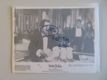 LICENCE TO KILL MOVIE STILL PHOTO LOT OF 6 JAMES BOND 007 TIMOTHY DALTON 1989 - Rendezvous Cinema