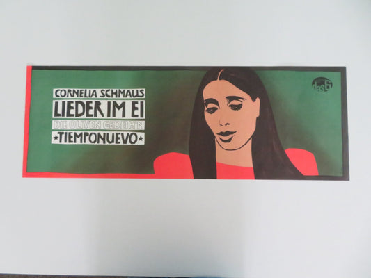 LIEDER IM EI DIE OLIVEN GEDEIH'N TIEMPONUEVO GERMAN ROLLED POSTER 1980 Movie posters