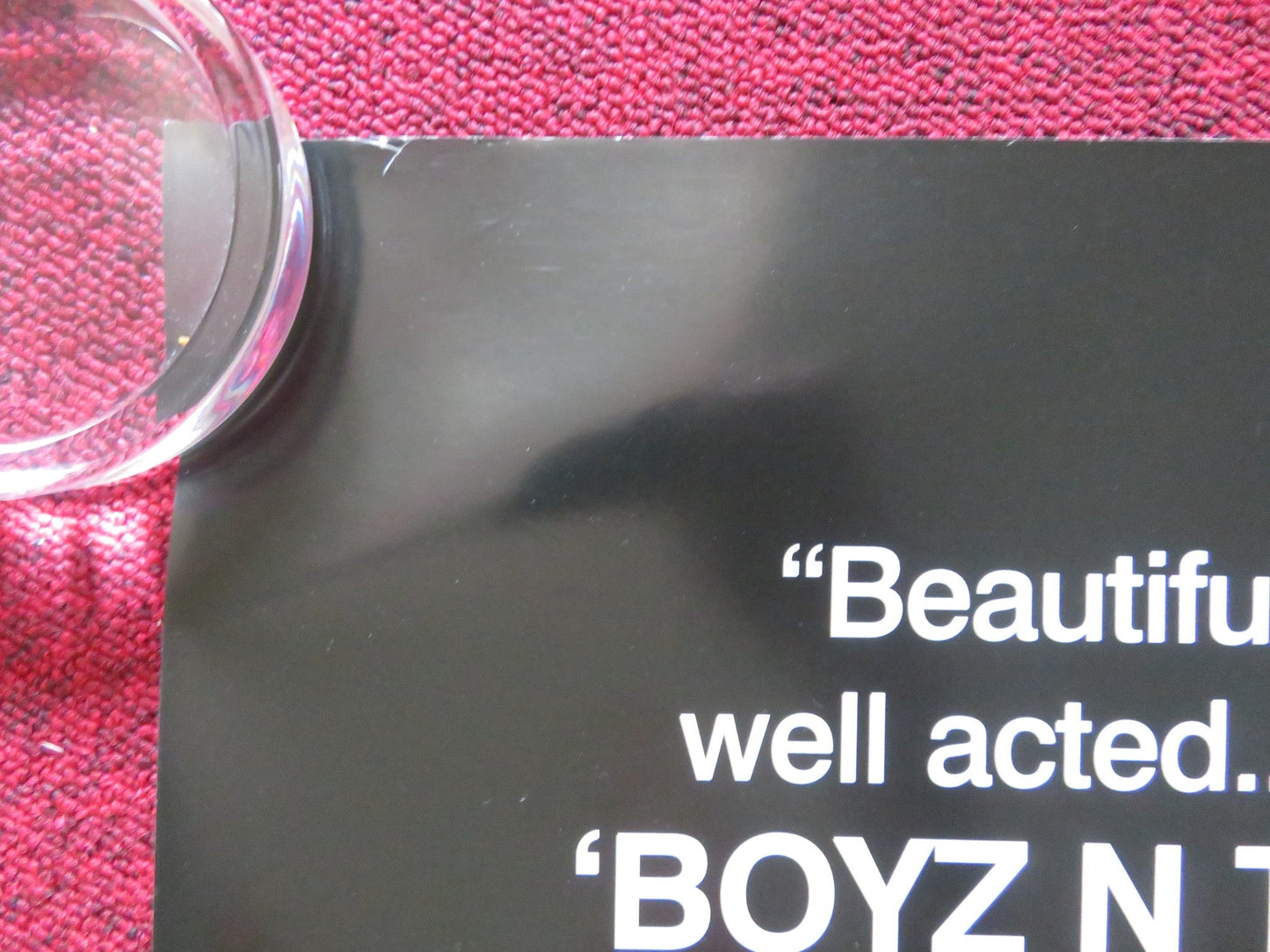 LIFE AND LYRICS UK QUAD ROLLED POSTER ASHLEY WALTERS LOUISE ROSE 2006 Rendezvous Cinema Movie posters