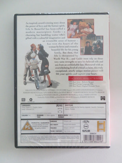 LIFE IS BEAUTIFUL (DVD) ROBERT BENIGNI NICOLETTA BRASCHI 1997 REGION 2 Movie posters