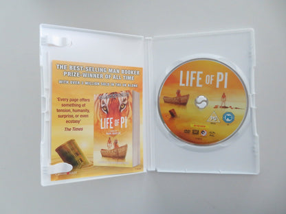 LIFE OF PI (DVD) SURAJ SHARMA IRRFAN KHAN 2012 REGION 2 Movie posters