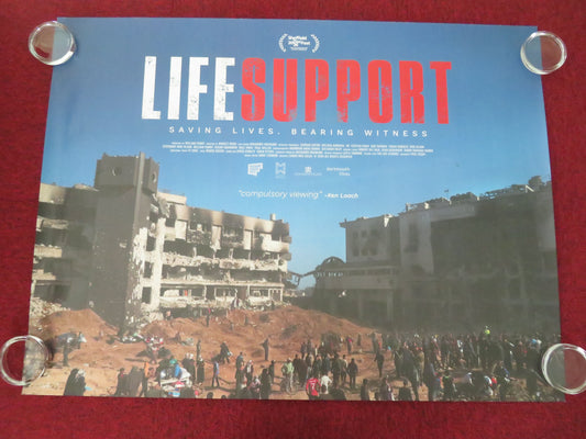 Life Support UK Quad Rolled Poster Khalad Dawas Graeme Groom 2026 Movie posters