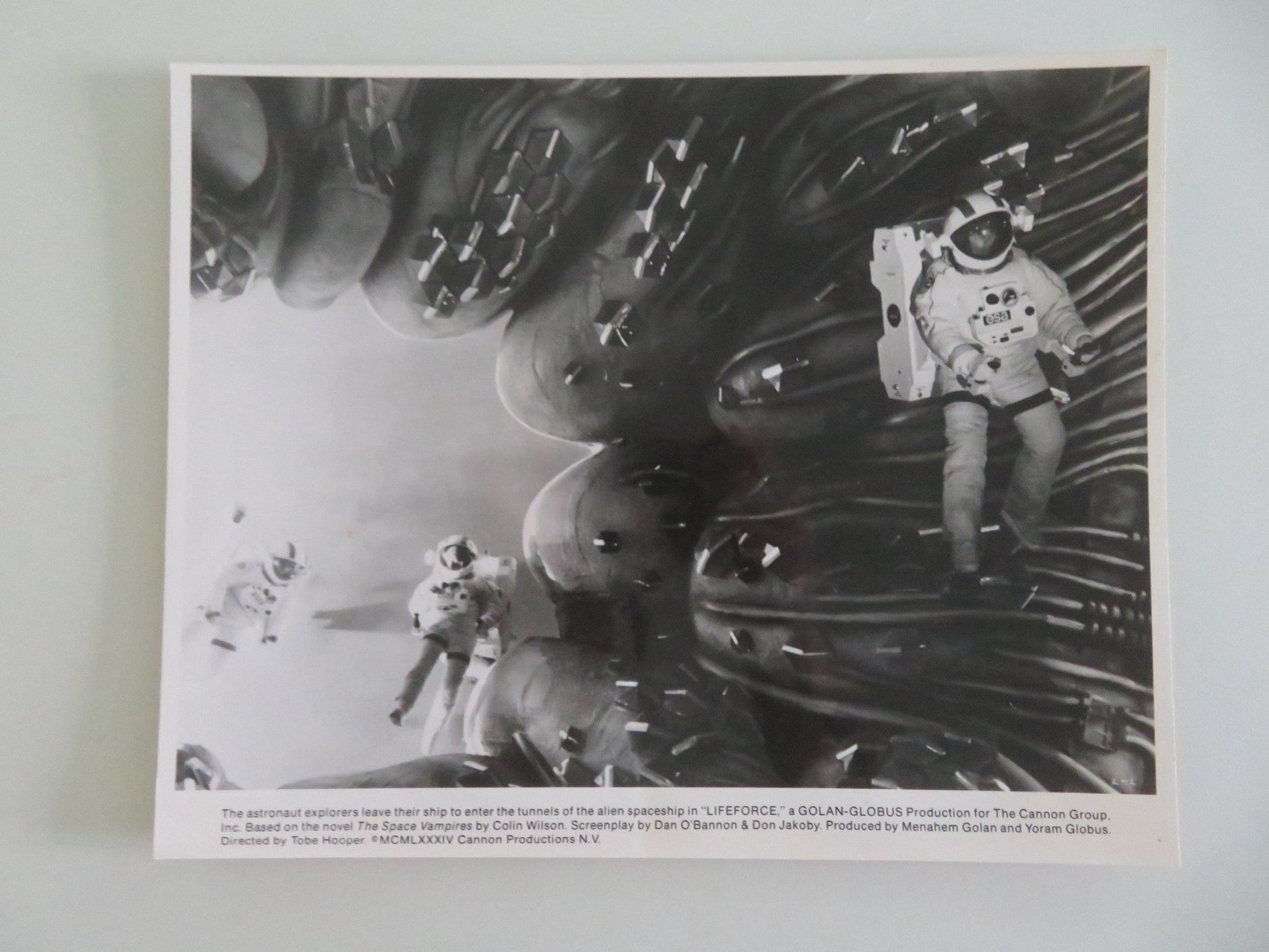 LIFEFORCE MOVIE STILL PHOTO LOT OF 4 CANNON PETER FIRTH FRANK FINLAY 1985 Movie posters