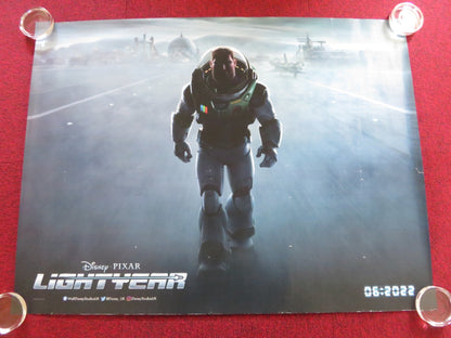 LIGHTYEAR UK QUAD ROLLED POSTER DISNEY CHRIS EVANS 2022 Rendezvous Cinema Movie posters