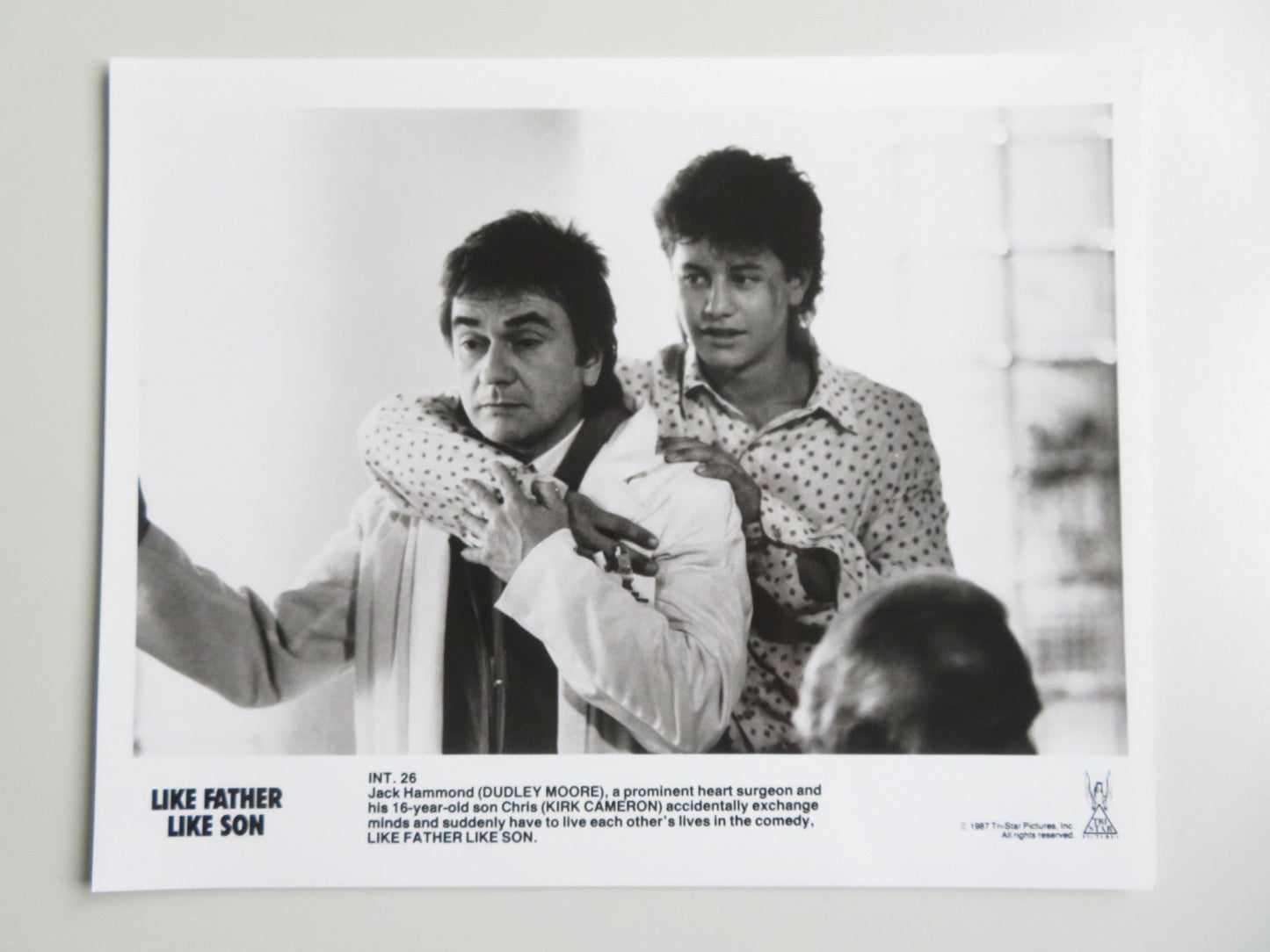 LIKE FATHER LIKE SON MOVIE STILL PHOTO LOT OF 7 DUDLEY MOORE KIRK CAMERON 1987 Movie posters