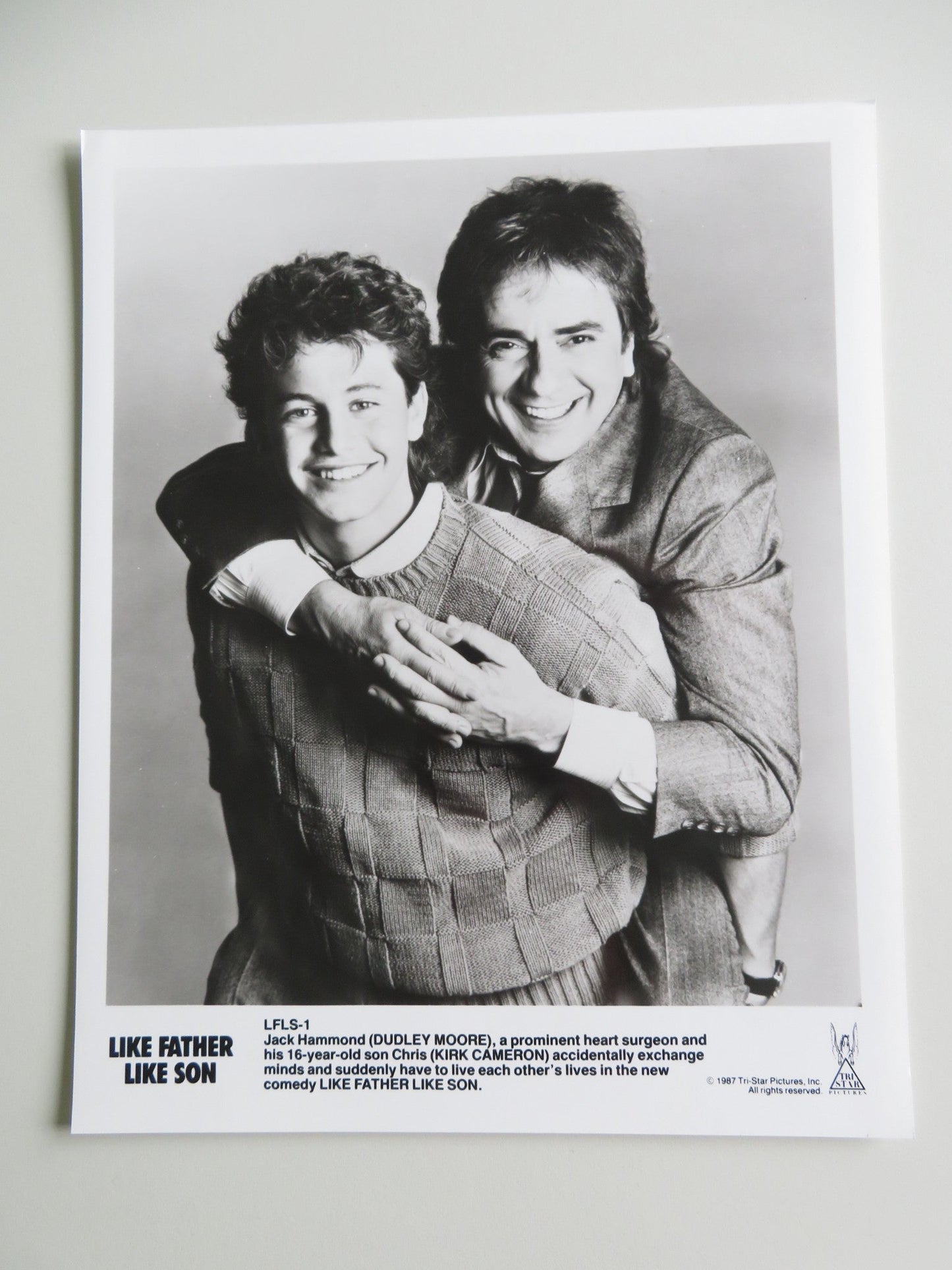 LIKE FATHER LIKE SON MOVIE STILL PHOTO LOT OF 7 DUDLEY MOORE KIRK CAMERON 1987 Movie posters