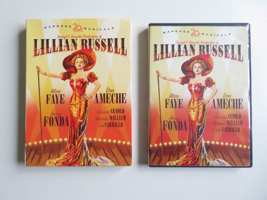 LILLIAN RUSSELL (DVD) ALICE FAYE DON AMECHE 1940 REGION 1 - Rendezvous Cinema