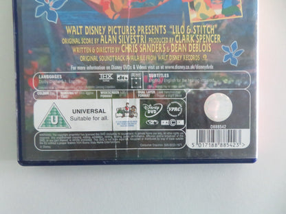 LILO & STITCH (DVD) DISNEY CHRIS SANDERS DAVEIGH CHASE 2002 REGION 2 Movie posters