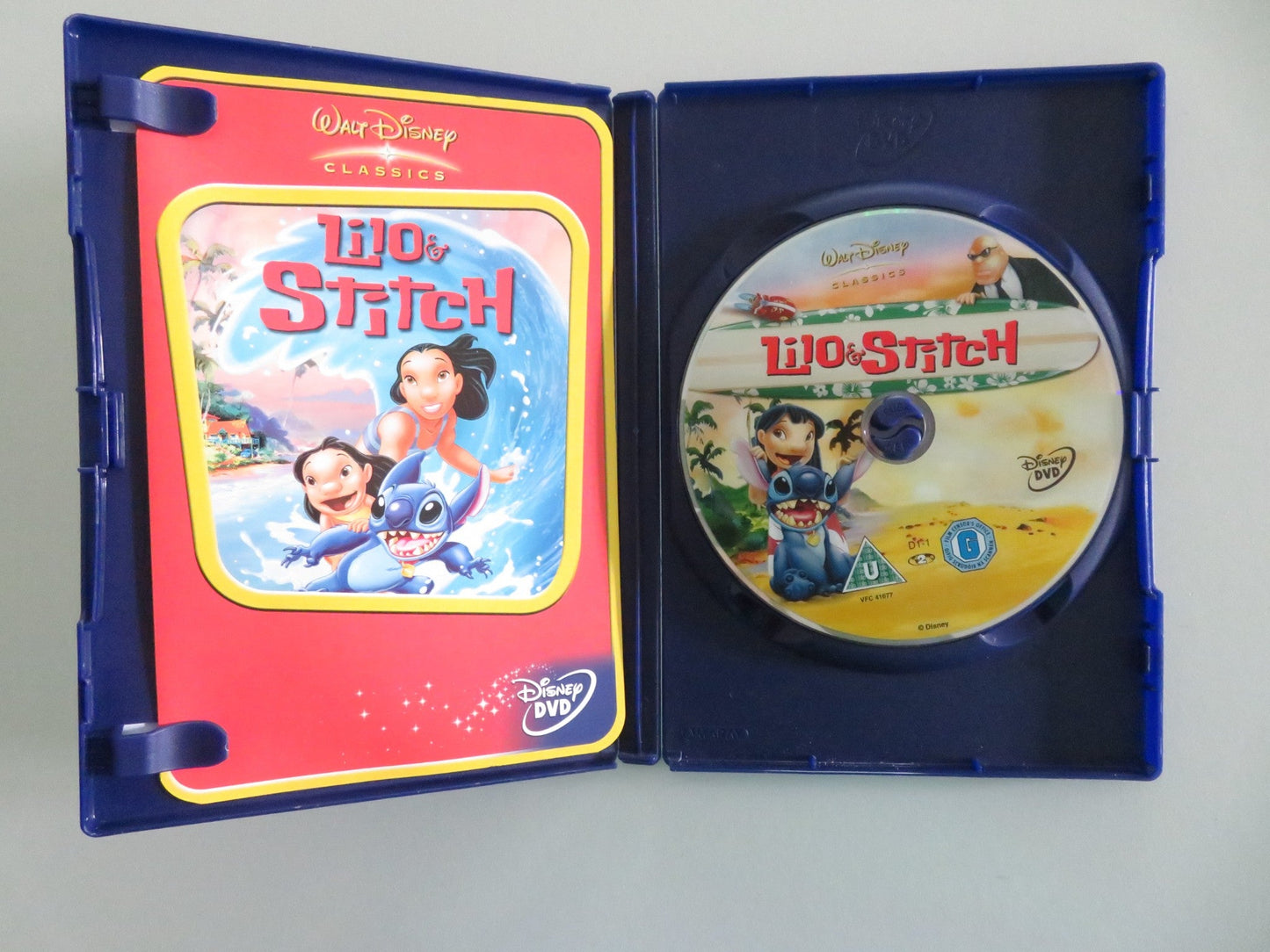 LILO & STITCH (DVD) DISNEY CHRIS SANDERS DAVEIGH CHASE 2002 REGION 2 Movie posters